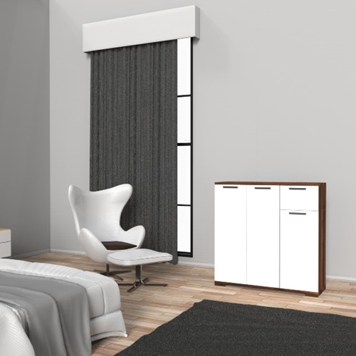 ארון אחסון 3 דלתות ומגירה דגם 6545 מבית H.KLEIN