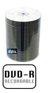 200 מדיות לצריבה 4.7GB 8x DVD+R