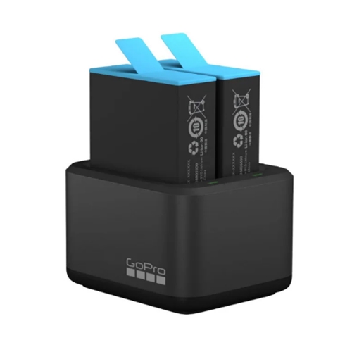 מטען כפול לסוללות GOPRO Hero9/10 + סוללה