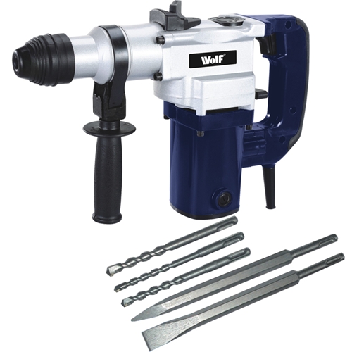 פטישון חציבה וקידוח בהספק 850W במזוודה WOLF