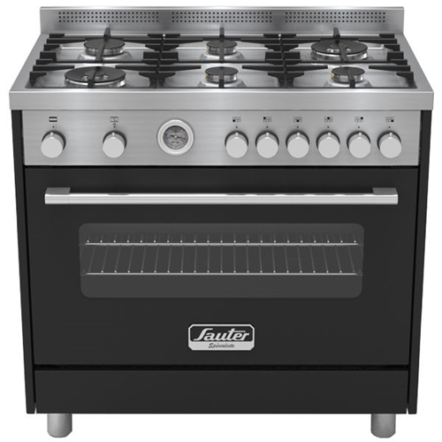 תנור משולב סאוטר 90 ס"מ SAUTER PRO5000 שחור