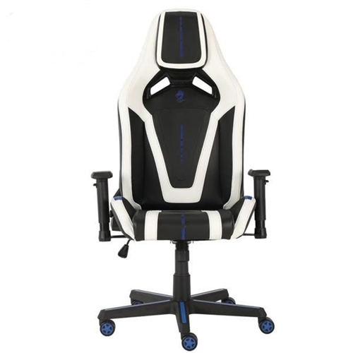 כיסא גיימינג דגם D-SPORT מבית DRAGON צבע לבן/שחור