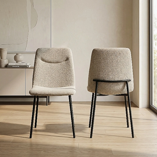 זוג כיסאות לפינת אוכל דגם שורק קפוצ'ינו HOME DECOR