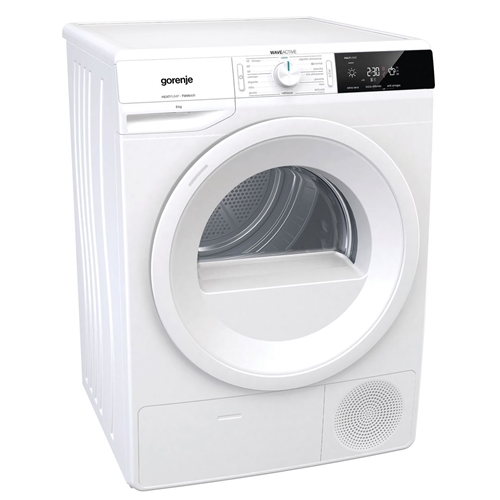 מייבש כביסה גורניה 8 ק"ג חזית מעבה Gorenje HY-DE82