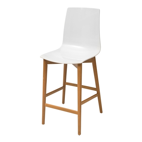 כיסא בר מעץ דגם סיון אלון בלבד