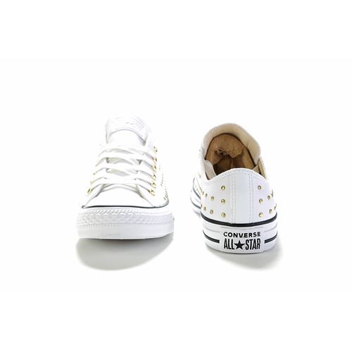 converse gold star stud
