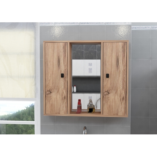 ארונית אמבטיה עם מראה דגם שרתון TUDO DESIGN