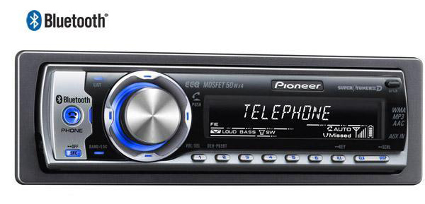 רדיו דיסק  MP3 עם BLUETOOTH מובנה PIONEER