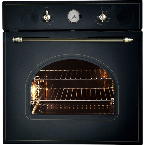 תנור בנוי לי-ונט בעיצוב כפרי LyVent OV-T-170 שחור