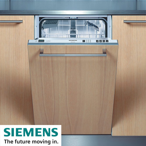 מדיח כלים צר 4 תוכ' אינט' מלא סימנס ד:SF64M330EU
