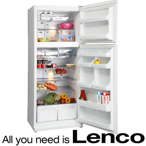 מקרר תא הקפאה עליון 410 ליטר LENCO