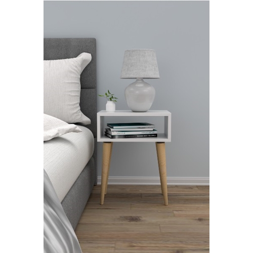 כוננית דקורטיבית רגליים מעץ מבית H.KLIEN