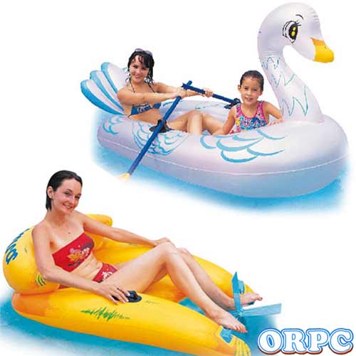 סט של מזרון וסירה מתנפחים לים או לבריכה ORPC