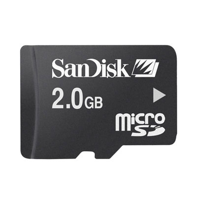כרטיס זיכרון MicroSD 2GB