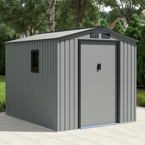 מחסן מתכת פרמיום דגם Garden Top 2.13X2.55 G78