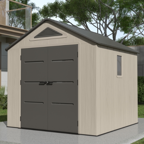 מחסן פלסטיק PLATO C כולל רצפה חזקה Garden Top