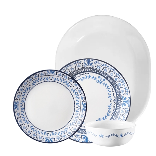 סט צלחות קורל 19 חלקים 6 סועדים Portofino קורנינג