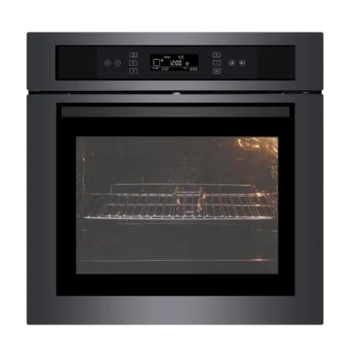 תנור בנוי ליונט LyVent OV-T-160 נירוסטה מושחרת