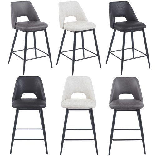 סט 6 כיסאות בר דגם ליאו בר LEONARDO