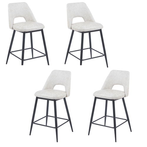 סט 4 כיסאות בר דגם ליאו בר LEONARDO