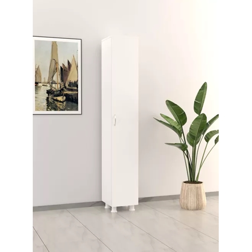 ארון אחסון דלת אחת כולל 4 מדפים דגם 6100