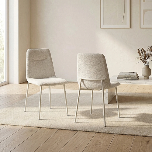 זוג כיסאות לפינת אוכל איתן – שמנת HOME DECOR