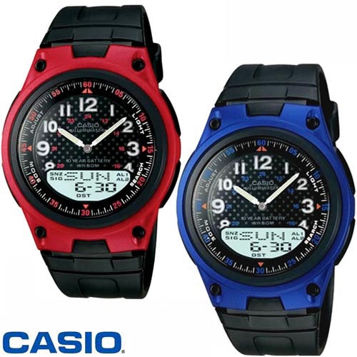 שעון אנלוגי דיגיטאלי צבעוני CASIO