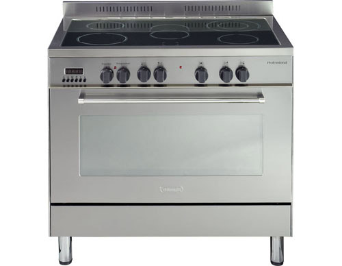 תנור משולב כיריים קרמיות 90 ס"מ Delonghi