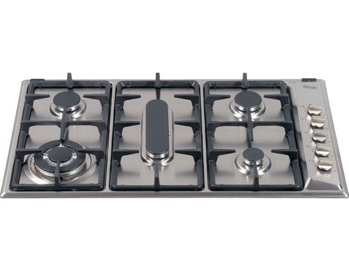 כיריים גז 5 להבות 90 ס"מ  Delonghi דגם NDG-98 X