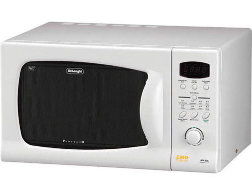 מיקרוגל אלקטרוני  23 ליטר 800W לבן Delonghi