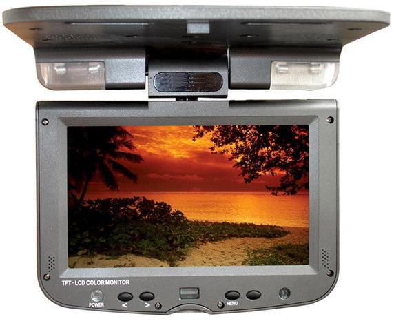 מסך תקרתי LCD TFT  בגודל ''8