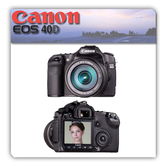 מצלמת רפלקס דיגיטלית 10 מגה CANON EOS 40D Body