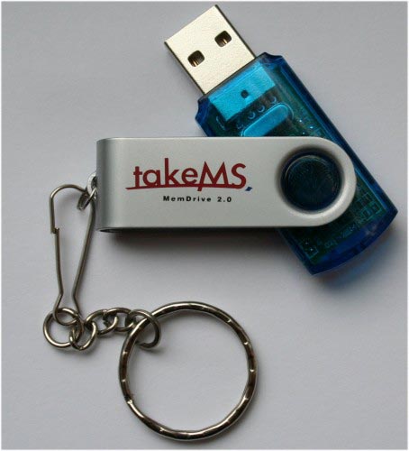 זיכרון נייד TakeMs Disk On Key 2GB