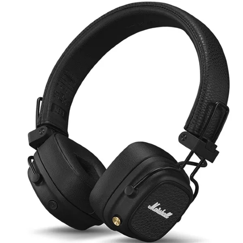 אוזניות אלחוטיות דגם Marshall Major V מארשל שחור