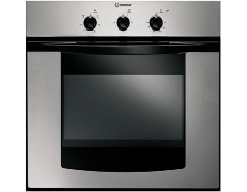 תנור בנוי מפואר בגימור נירוסטה Indesit