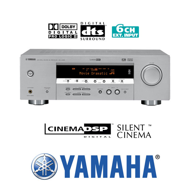 רסיבר לקולנוע ביתי 5.1 ערוצים+כניסת YAMAHA HDMI