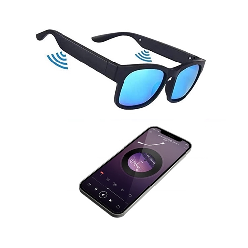 משקפי שמש אלחוטיות לשיחות טלפון והאזנה למוזיקה