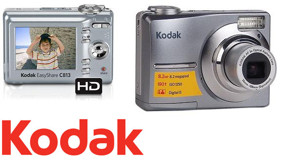 מצלמה דיגיטלית 8 מגה Kodak C813 + זיכרון 2GB