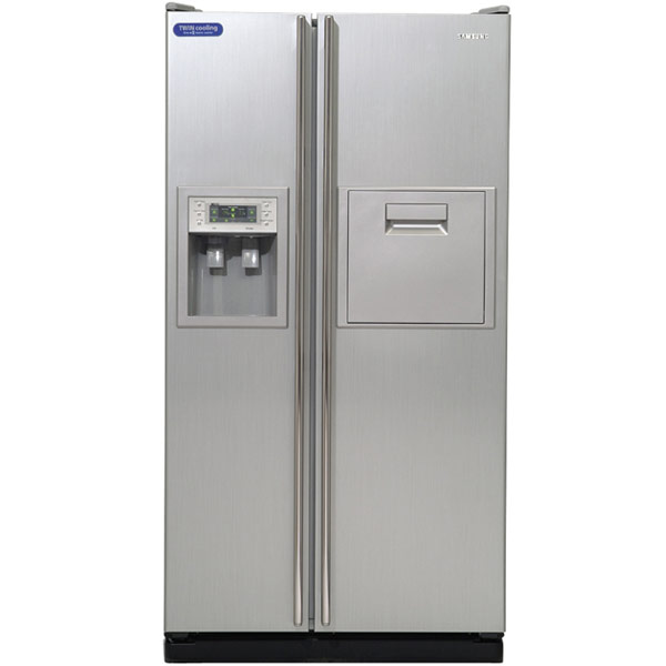 מקרר SBS נפח 605 ליטר +קיוסק Samsung RS-24DAMS
