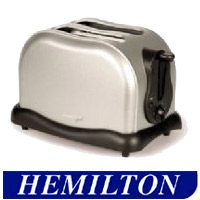מצנם 2 פרוסות נירוסטה HEMILTON
