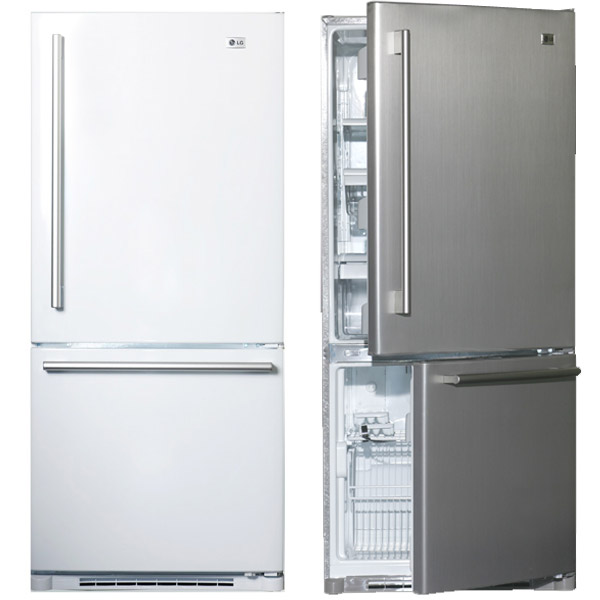 מקרר בנפח 560 ליטר לבן LG דגם GM-739VQCA-W