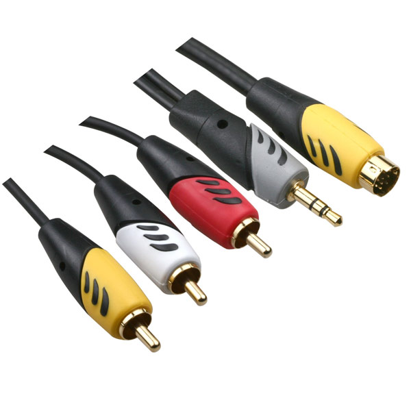 כבל RCA ל- PL/s-video באורך 5 מטר Sm@rtcom