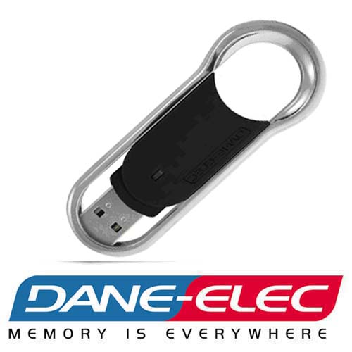 זיכרון נייד Dane-Elec 2GB ZMATAL BLACK
