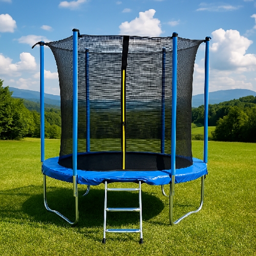 טרמפולינה עם רשת פנימית 6 פיט 1.83 מטר EUROLEAP