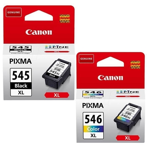 סט מקורי דיו ‏שחור Canon PG545XL וצבעוני CL546XL