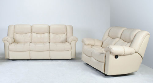 מערכת ישיבה 2+3 מעור אמיתי  AMERICAN COMFORT