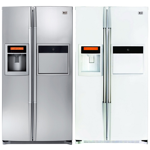 מקרר S.B.S בנפח 662 ליטר LG דגם GR-P269SVJ-W