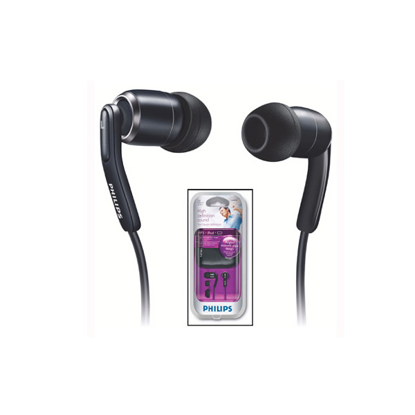 אוזניה איכותית לנגנים עם מתאמי סיליקון Philips
