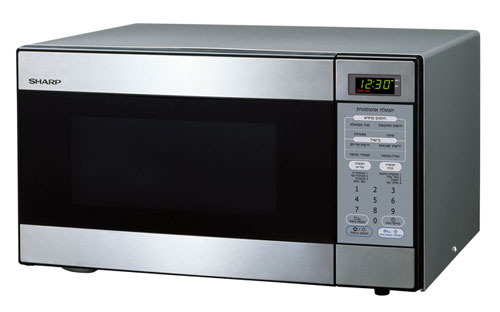 מיקרוגל נירוסטה 34 ליטר SHARP דגם R-390F