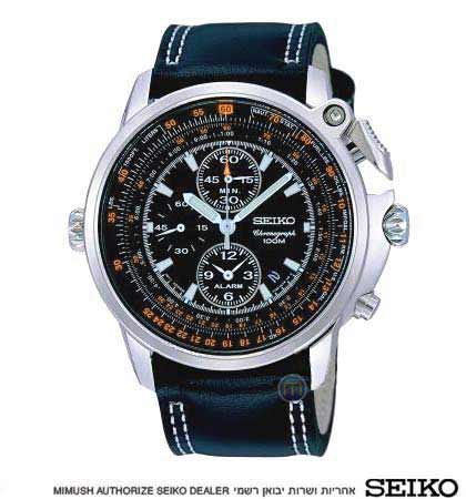 שעון טייסים כרונוגרף מקצועי SEIKO